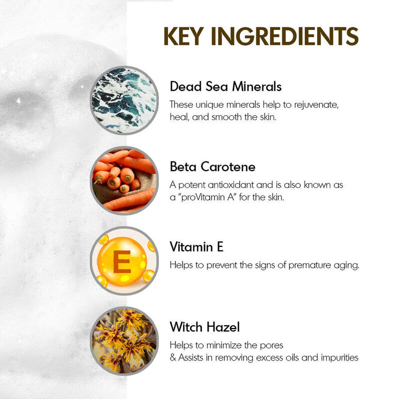 OEM ODM Korean Brand Customized Facial Cleansing Bubble Wash Mineral Witch Cleanser Hydrating Shampoo for Face Whitening Skincare