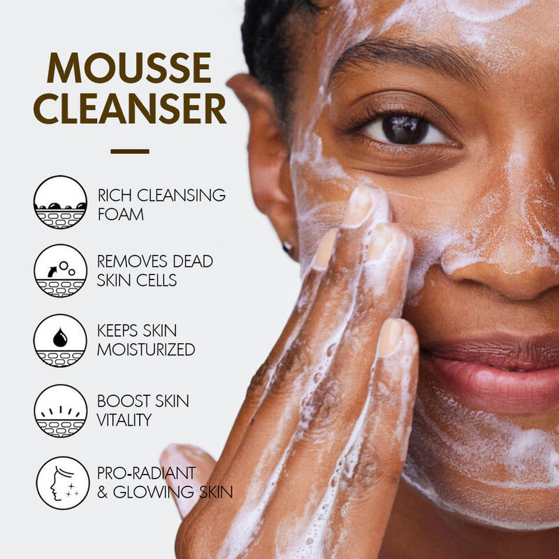 OEM ODM Korean Brand Customized Facial Cleansing Bubble Wash Mineral Witch Cleanser Hydrating Shampoo for Face Whitening Skincare