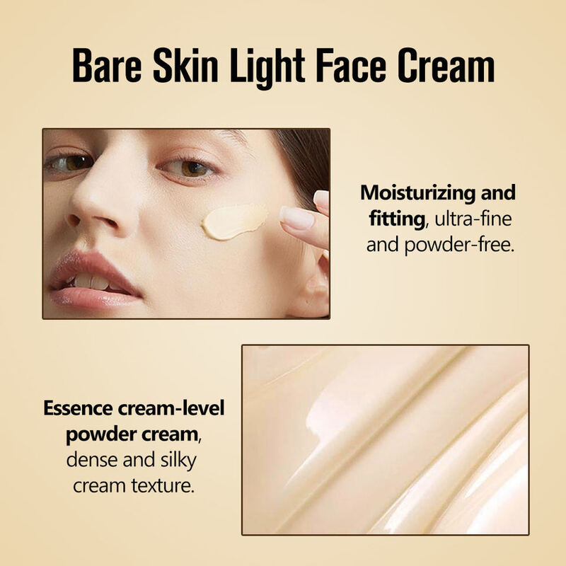 OEM ODM brand customized moisturizing face cream UV resistant non sticky soothing whitening moisturizing cream