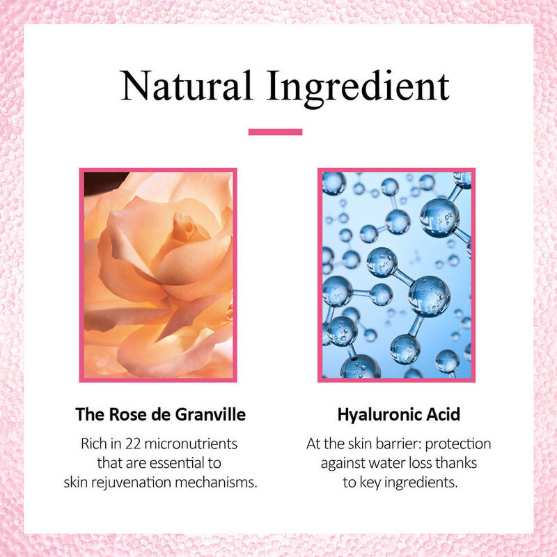 OEM ODM Brand Custom Luxury Whitening Skincare Essence Micro Pearl Essence for Women Rose Face Anti-Aging Whitening Facial Essence Product