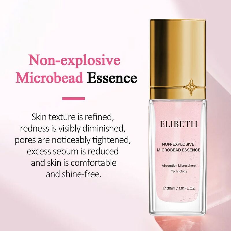 OEM ODM Brand Custom Luxury Whitening Skincare Essence Micro Pearl Essence for Women Rose Face Anti-Aging Whitening Facial Essence Product