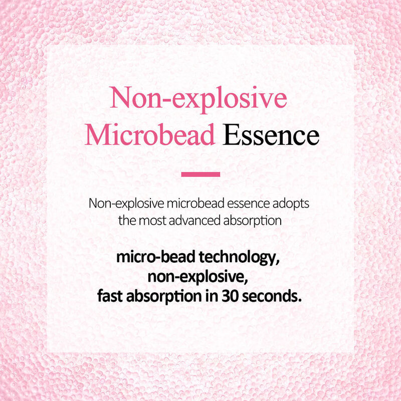 OEM ODM Brand Custom Luxury Whitening Skincare Essence Micro Pearl Essence for Women Rose Face Anti-Aging Whitening Facial Essence Product
