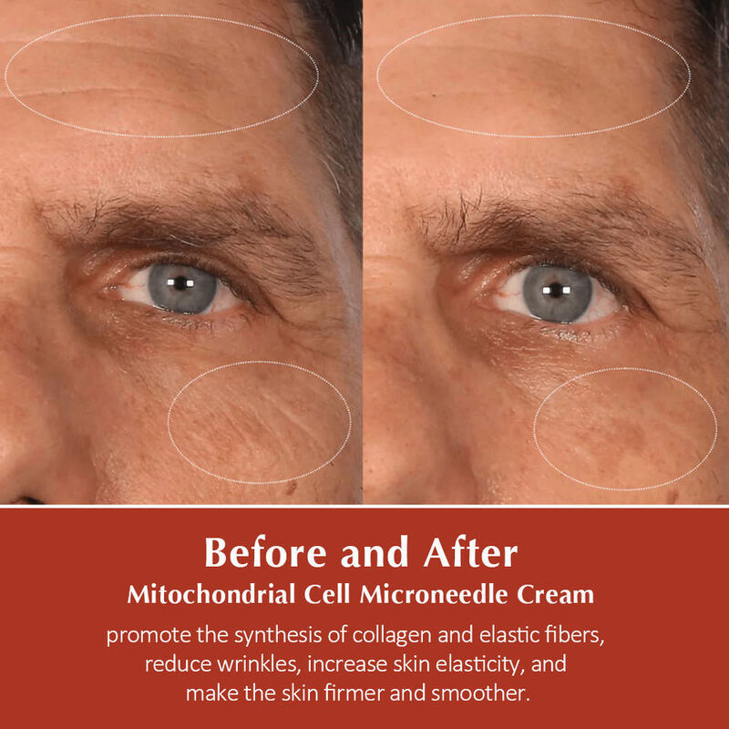 OEM ODM Brand Luxury Liquid Double tube Face essence Mitochondrial Cell Anti aging Anti wrinkle Whitening Repair Soothing Sensitive Skin