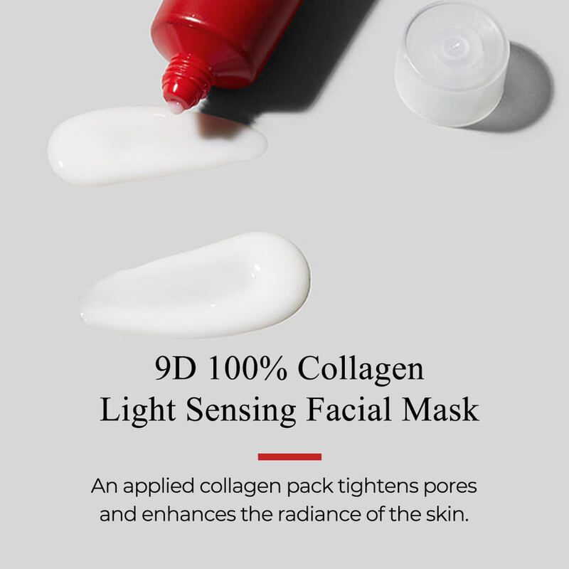 OEM ODM Korean Custom Brand Collagen Wrapped Peeling Crystal facial mask Firming Whitening Anti aging facial mask