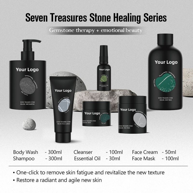 OEM ODM Korean brand skin care products Mineral face care products Softening, moisturizing and anti-aging skin care set Skin care essence facial cleanser face cream facial mask set