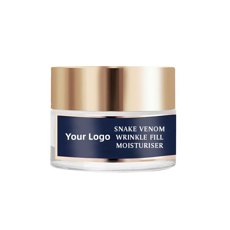 OEM ODM Korean Snake Venom face cream lotion Self owned Brand Moisturizing, Lifting, Firming, Anti aging and Anti wrinkle Facial Moisturizing Cream