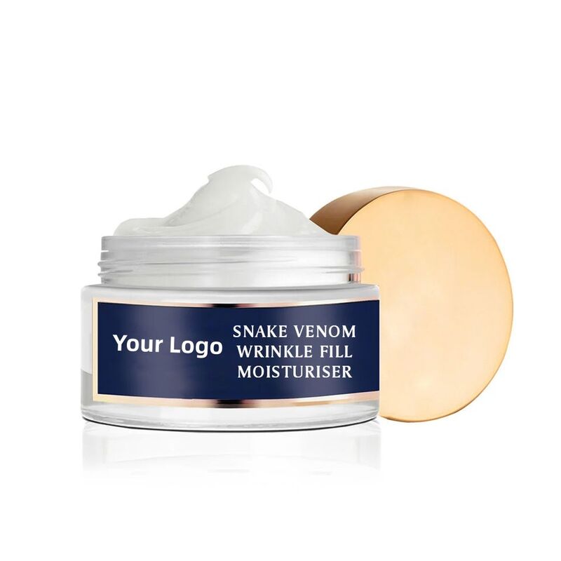 OEM ODM Korean Snake Venom face cream lotion Self owned Brand Moisturizing, Lifting, Firming, Anti aging and Anti wrinkle Facial Moisturizing Cream