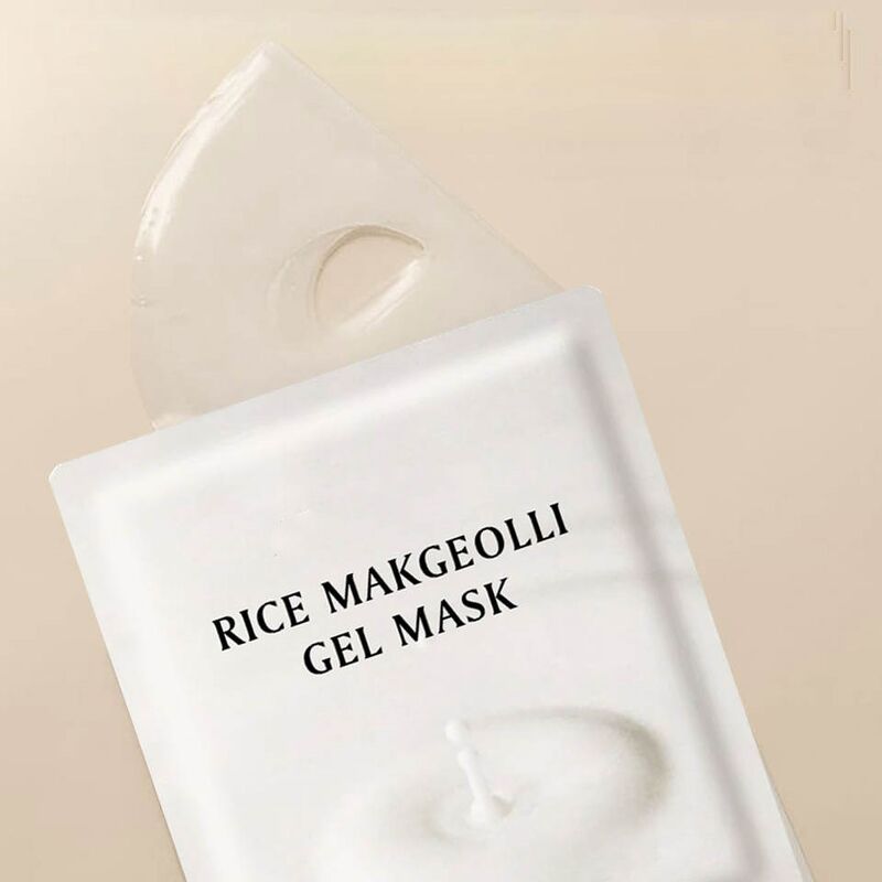 OEM ODM Korean Brand facial mask Rice gel Tablets facial mask Skin Care Moisturizing Firming Brightening facial mask Skin Care Products