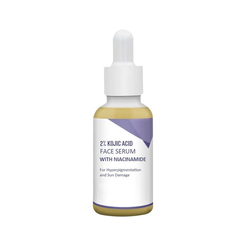 OEM ODM Brand Facial Skincare Serum Kojic Acid Niacinamide Glycolic Acid Brightens Skin Color Facial Serum Korean Skincare Products