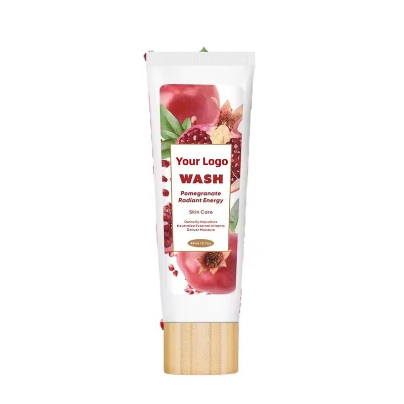 OEM ODM Brand Natural Pomegranate Skin Care Set Whitening and Brightening essence Blood Clear Brightening Skin Facial Moisturizing Cream Day and Night face cream Moisturizing Cream Cleanser