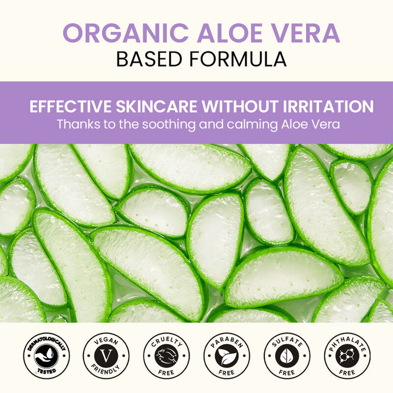 OEM ODM brand customized natural organic aloe hyaluronic acid serum moisturizing anti-aging skin care facial essence