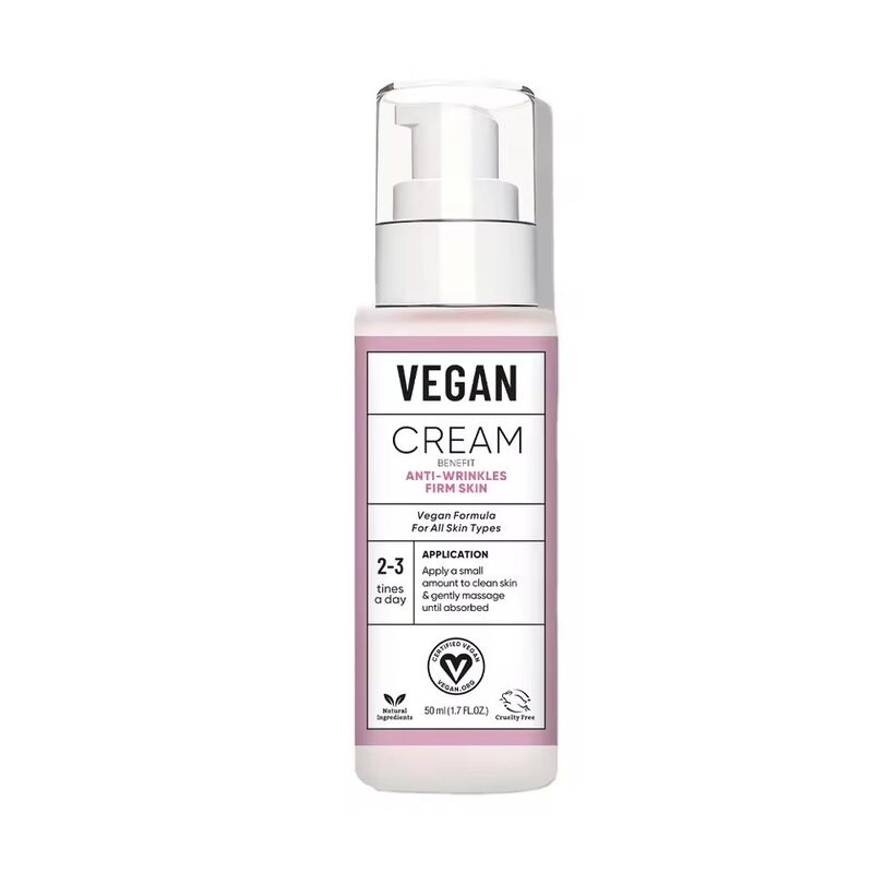 OEM ODM Korean Pure Vegan Vitamin C AHA Niacinamide Face Cream Brightening, Anti-Aging, Firming, and Facial Hydration Lotion