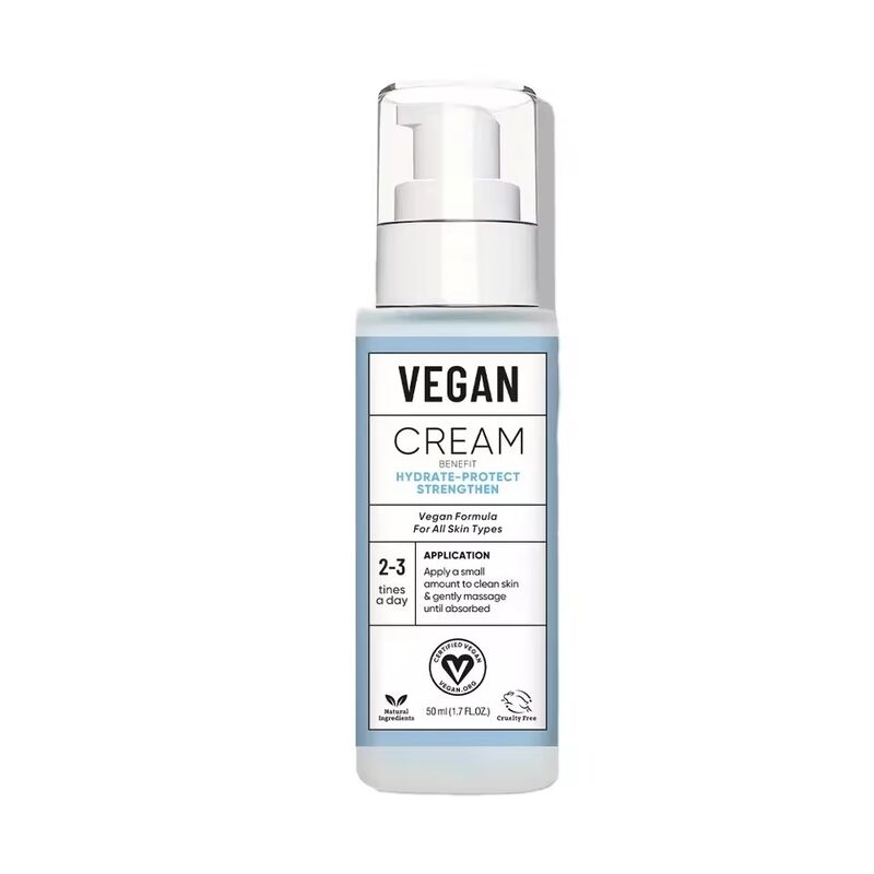 OEM ODM Korean Pure Vegan Vitamin C AHA Niacinamide Face Cream Brightening, Anti-Aging, Firming, and Facial Hydration Lotion