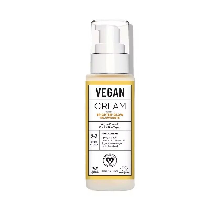 OEM ODM Korean Pure Vegan Vitamin C AHA Niacinamide Face Cream Brightening, Anti-Aging, Firming, and Facial Hydration Lotion