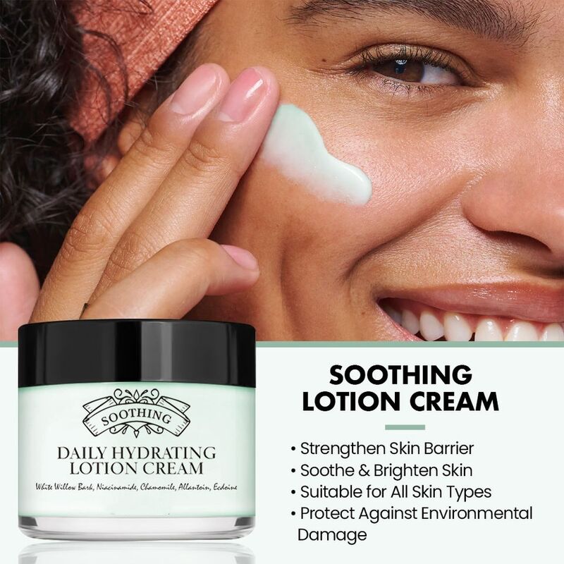 OEM ODM Korean brand customized face cream light daily moisturizer whitening anti-aging skin care day and night face cream moisturizing cream