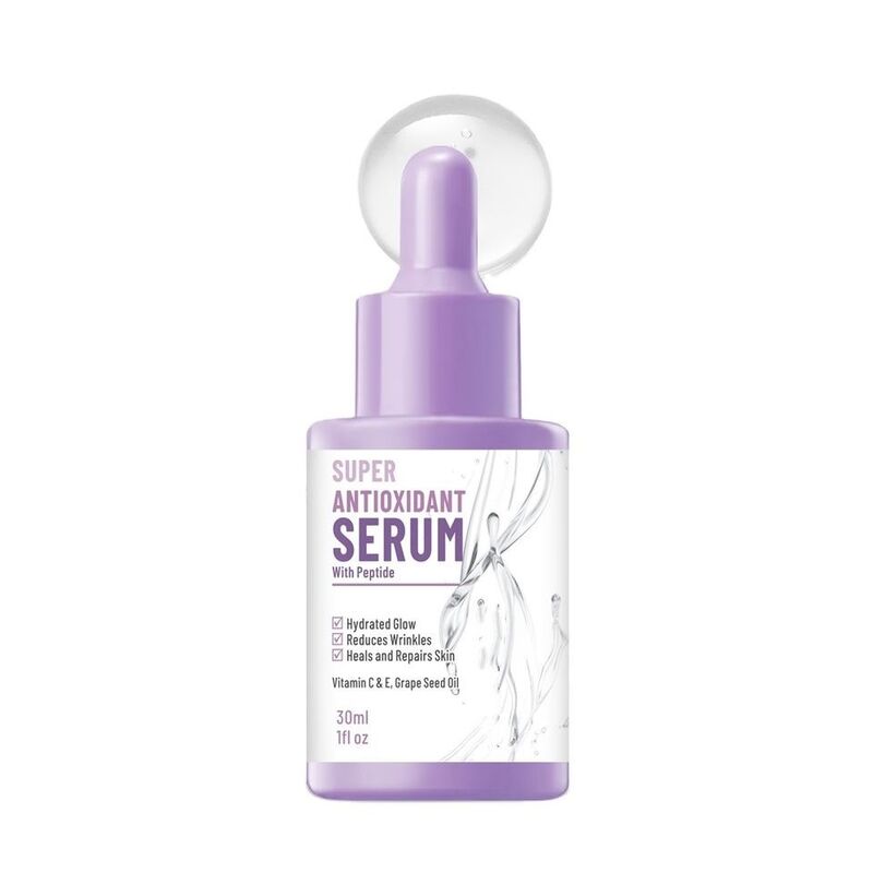OEM ODM Korean brand customized luxury anti-aging wrinkle firming repair skincare regeneration antioxidant peptide facial serum