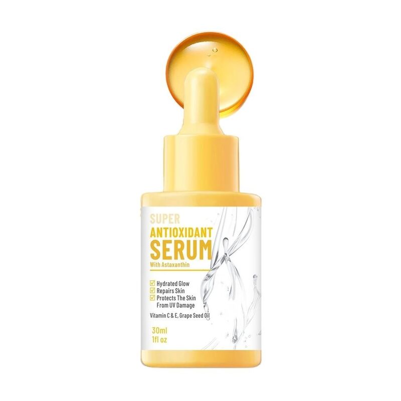 OEM ODM brand customized super antioxidant facial care, whitening, anti-aging, serum astaxanthin facial care