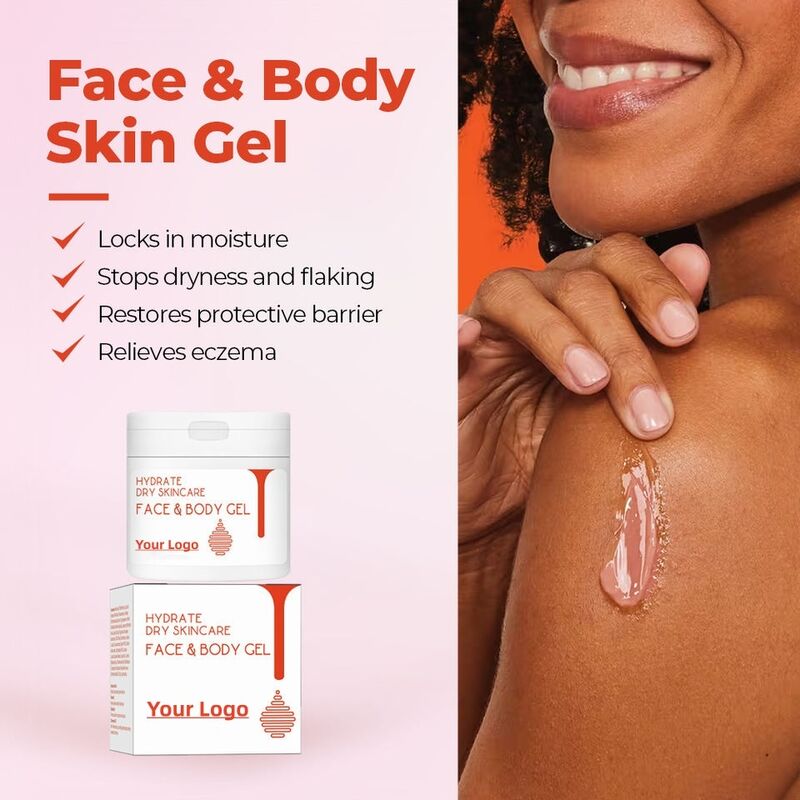 OEM ODM Korean natural acne skin care brand moisturizing gel face cream anti-aging skin care cream suitable for face and body