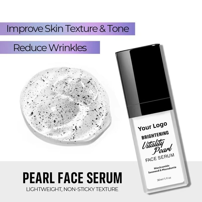 OEM ODM Korean-style skincare set with black truffle essence, pearl essence, anti-aging, moisturizing, toner, facial mask, whitening, anti-aging, firming face cream
