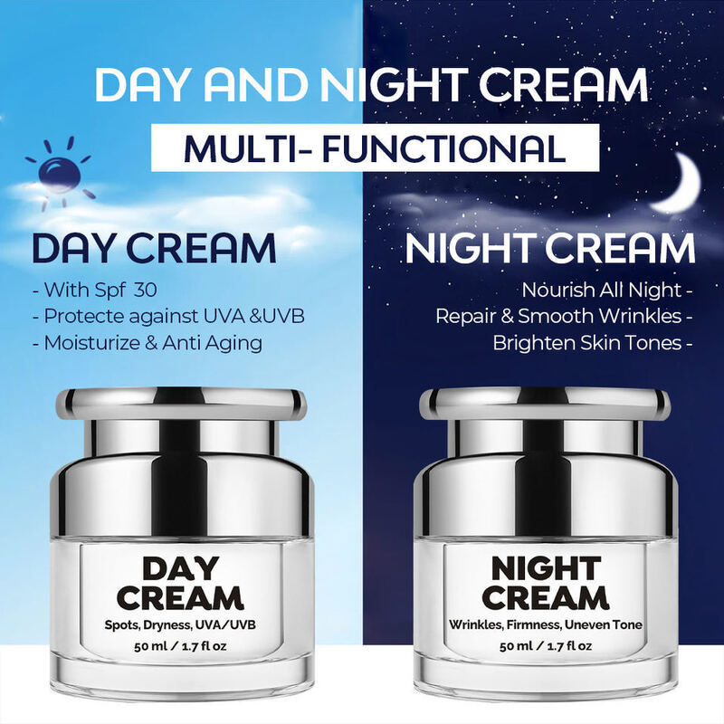 OEM ODM Korean face cream natural night face cream skin care product anti-aging nourishing wrinkles moisturizing facial moisturizer