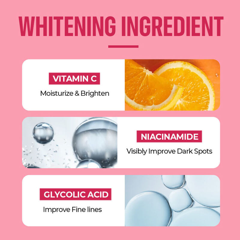 OEM ODM Brand Customized Skincare Set Anti-Dark Spot Facial Hydrating Toner Vitamin C Brightening Serum Whitening Essence Face Cream Skincare