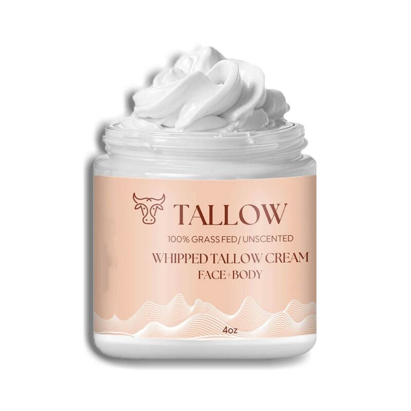 OEM ODM Brand Skincare Products: Whipped Beef Fat Moisturizing Soothing Skincare Facial Body Moisturizing Cream Fragrance