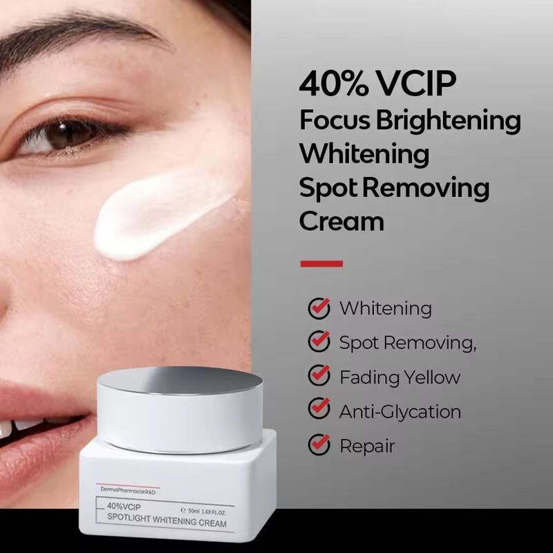 OEM ODM brand 40% VCIP Niacinemide skin care set anti-aging facial serum skin care product whitening anti wrinkle pore shrink facial essence face cream facial cleanser