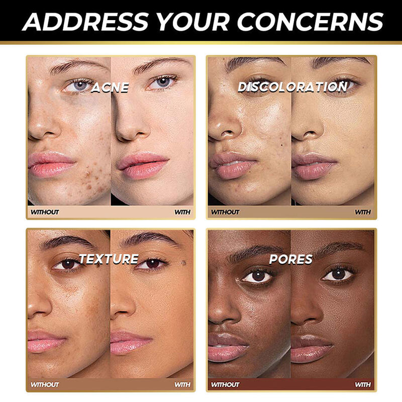 OEM ODM Cosmetics Spf 30 Makeup foundation make-up face cream Brand Custom Moisturizing&Luminescent Pore Minimizing Primer Makeup Foundation face cream