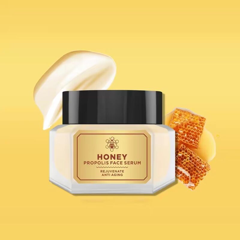 OEM ODM Propolis Skincare Set Facial Essence Brand Customized Natural Skincare Anti-Aging Wrinkle Brightening Facial Cream Mask