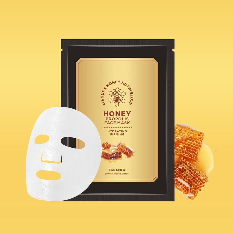 OEM ODM Propolis Skincare Set Facial Essence Brand Customized Natural Skincare Anti-Aging Wrinkle Brightening Facial Cream Mask