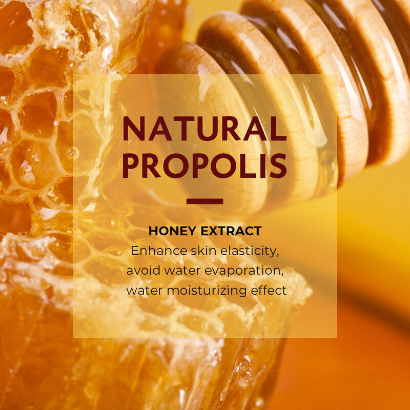 OEM ODM Propolis Skincare Set Facial Essence Brand Customized Natural Skincare Anti-Aging Wrinkle Brightening Facial Cream Mask