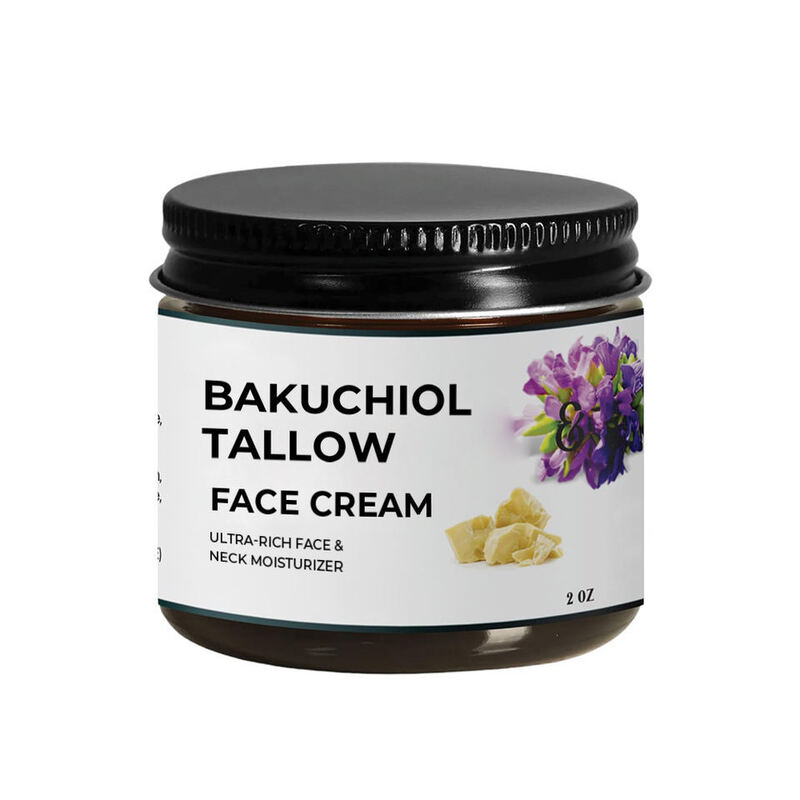 OEM ODM brand customized Bakuchiol whitening and freckle removing face cream anti-aging wrinkles facial moisturizing cream skin care products