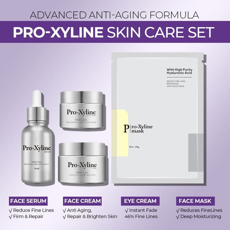 OEM DOM Korean skin care product set Pro xyline hyaluronic acid facial mask skin care moisturizing anti aging wrinkles face cream whitening essence serum
