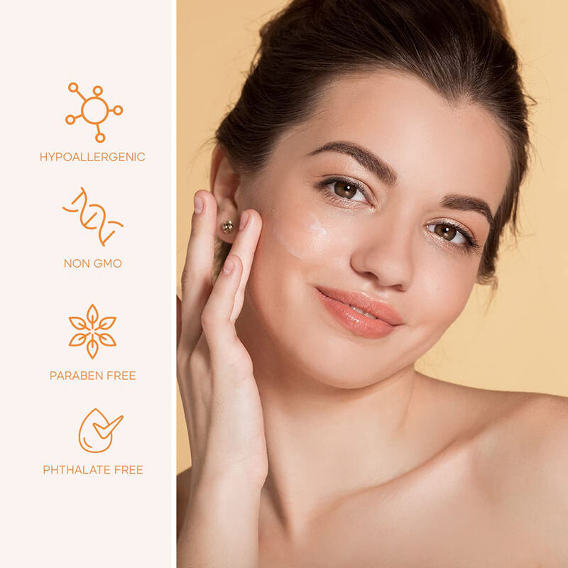 OEM ODM Korean brand skin care products Vitamin C collagen day and night face cream for women