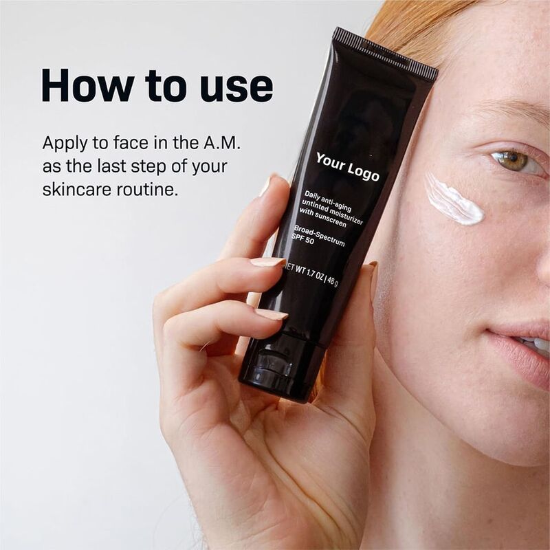 OEM ODM Sun Protection 5-in-1 Anti Aging Brightening Moisturizing Whitening Color Sunscreen Spf 50