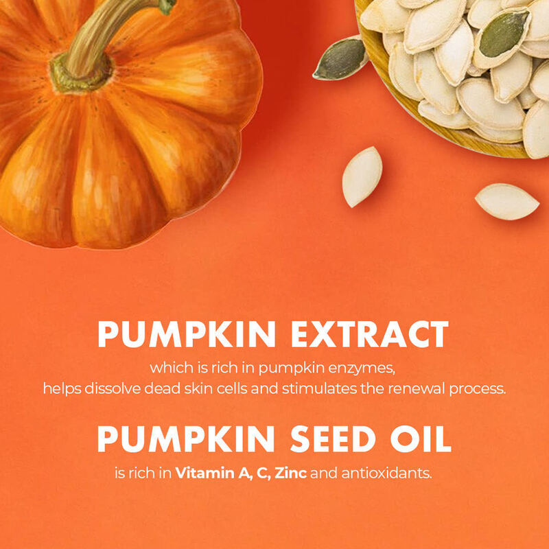OEM ODM brand vegetarian skincare products, pumpkin rose fruit anti-aging wrinkles brightening acne treatment facial skin serum