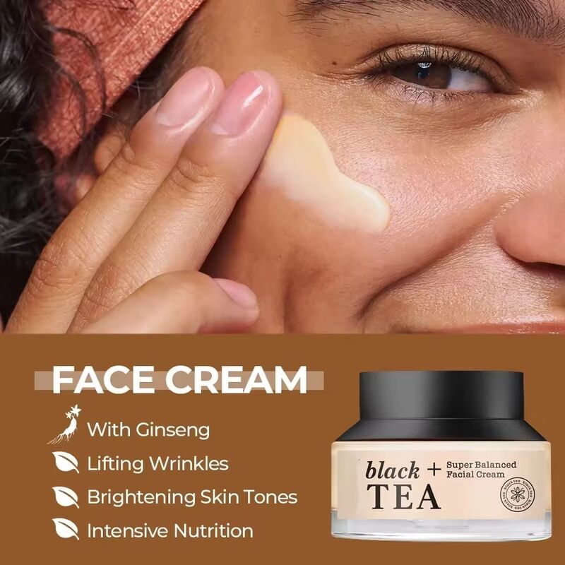 OEM ODM brand skin care anti-aging facial serum hyaluronic acid moisturizing peptide essence whitening facial face cream toner beauty facial mask set