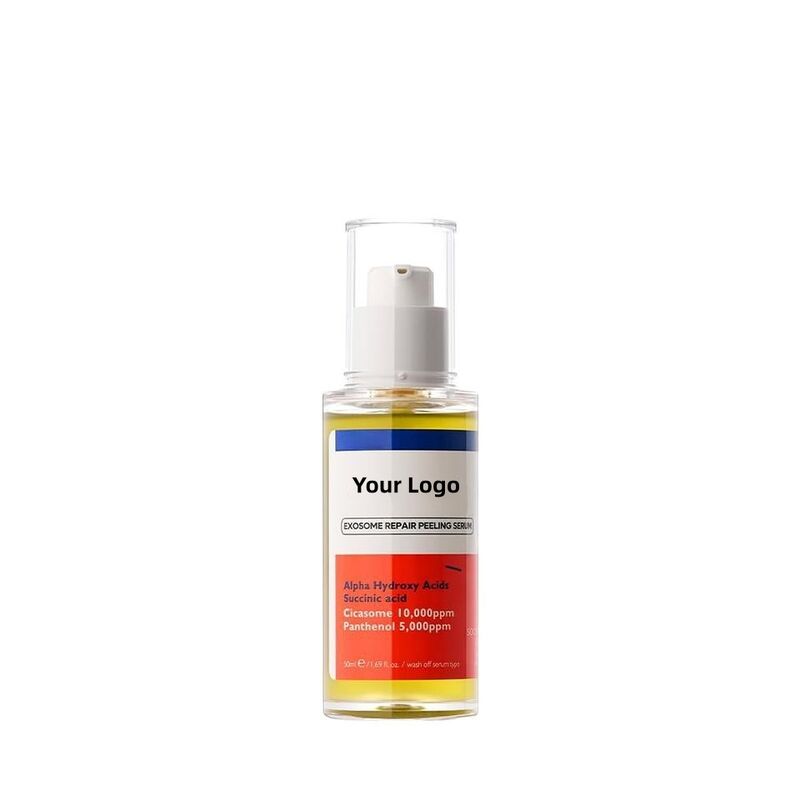 OEM ODM Skincare Exosomes Aha Bha Salicylic Acid Facial Serum Anti Aging Acne Pore Tightening Facial Peeling Serum