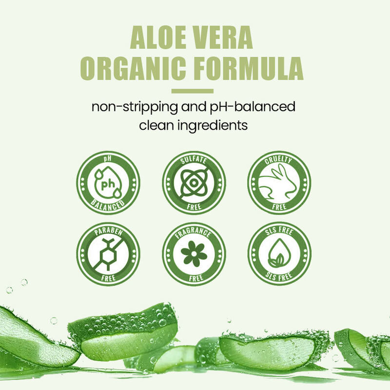 OEM ODM Organic Aloe Anti aging Facial Cleanser Deep Makeup Refreshing Cleanser gel Jelly Facial Cleanse