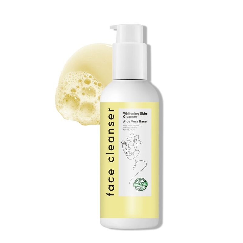 OEM ODM brand customized facial cleanser Organic moisturizing skin brightening jelly facial cleanser Whitening foaming facial cleanser gel