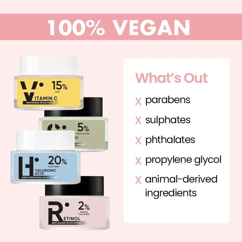 OEM ODM Vegetarian face cream Anti aging Whitening Retinol Niacinamide Glycerin Facial Moisturizing&Moisturizing Skin Care Cream
