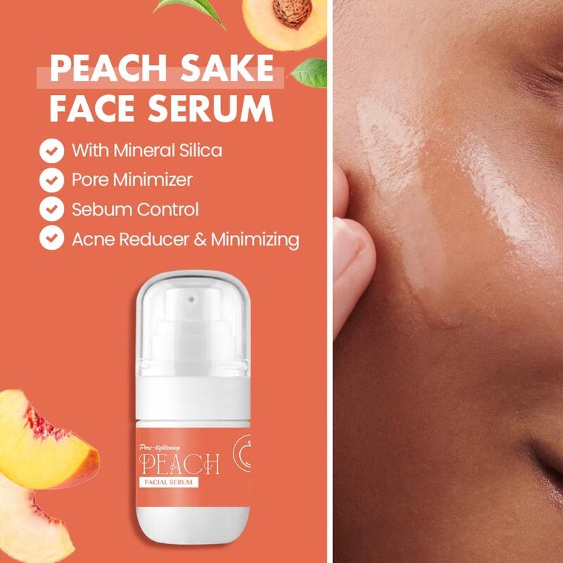 OEM ODM Korean brand organic essence skin care products tighten skin pores to minimize whitening anti wrinkle facial serum