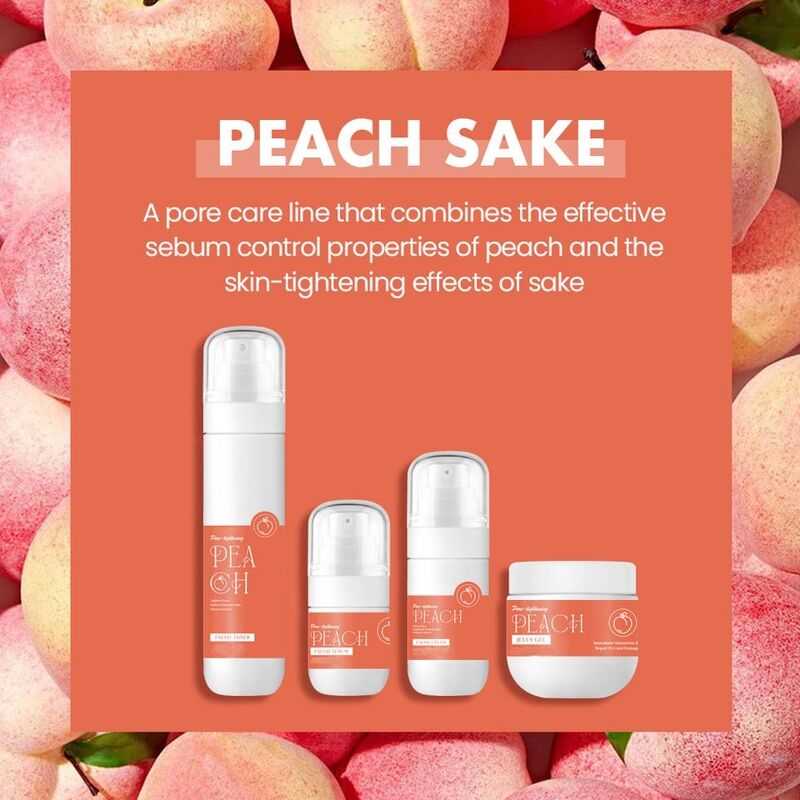 OEM ODM customized label cosmetics skin care set beauty organic skin care facial essence serum fresh pore tight face cream skin care facial toner facial mask
