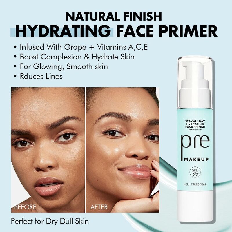 OEM ODM South Korea Spf 35 Makeup Priming Anti oxygen foundation make-up Primer Brand Moisturizing Pore Minimizing Makeup Primer lotion Cream