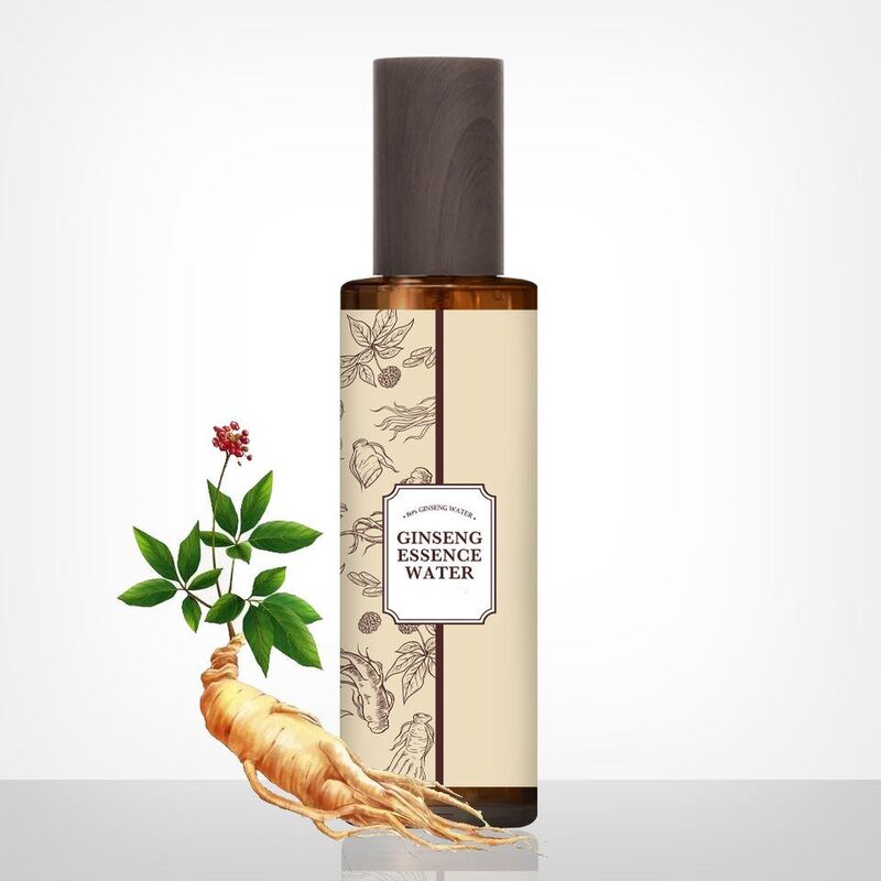 OEM ODM Korean Natural Toner Korean ginseng root skin care moisturizing whitening spot anti-aging brightening facial essence toner spray