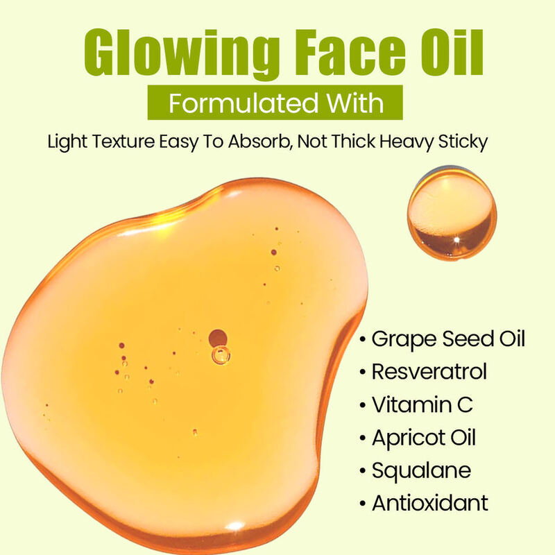 OEM ODM Skin Whitening and Brightening Oil Brand Organic Natural Skincare Products Vitamin C Skin Whitening and Brightening Face Oil