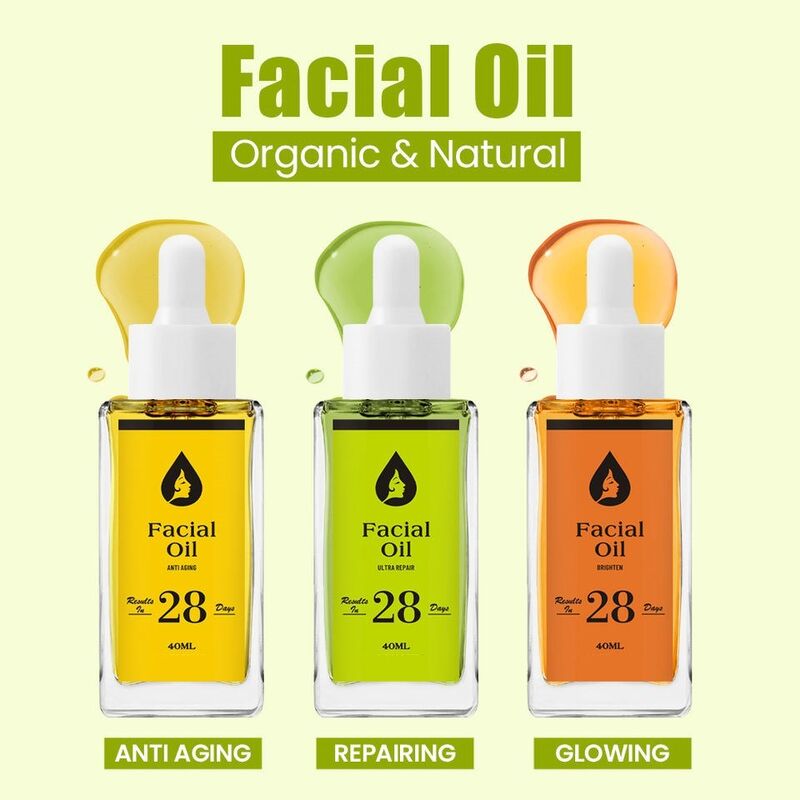 OEM ODM Korean brand organic natural skincare facial essential oil serum skin rosehip oil anti-aging brightening repair wrinkles skin facial skin essential oil