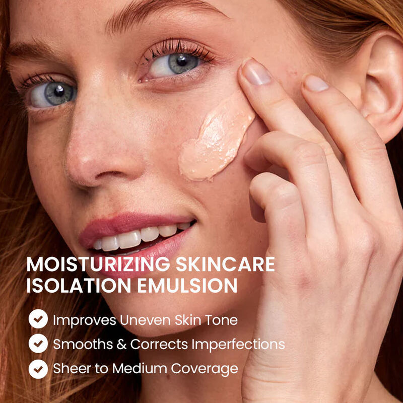 OEM ODM Brand Smooth Skin Makeup Foundation Anti oxygen foundation make-up Facial Primer Moisturizing Pore Minimizing Primer lotion Spf25 Sun Protection