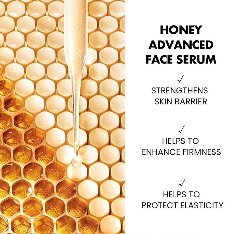 OEM ODM Brand Bee Venom Honey 2-in-1 Skin Care essence Brightening Face Anti aging Wrinkles Day and Night Face essence Serum