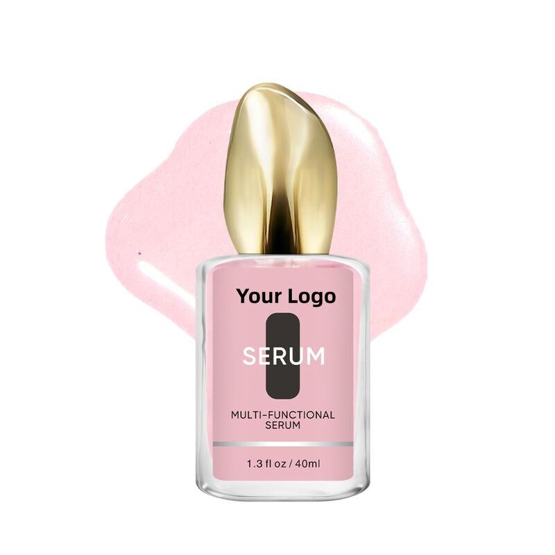OEM ODM brand organic skincare hyaluronic acid vitamin C collagen anti-aging whitening facial serum moisturizing glow facial serum